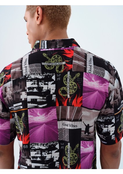 Relax Fit Erkek Gömlek K.kol