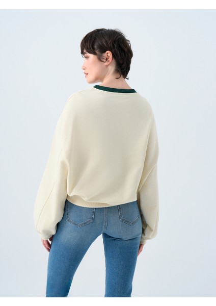 Regular Fit Kadın Sweatshirt