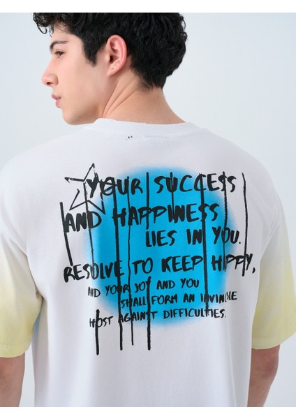 Oversize Fit Erkek Tshirt K.kol