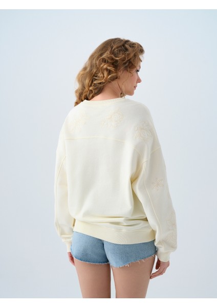 Oversize Kadın Sweatshirt