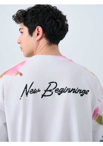 Oversize Fit Erkek Tshirt K.kol