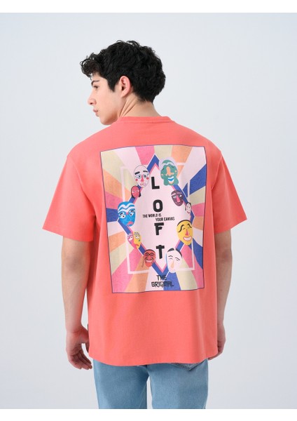 Loose Fit Erkek Tshirt K.kol