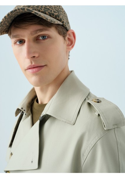 Regular Fit Erkek Trenchcoat