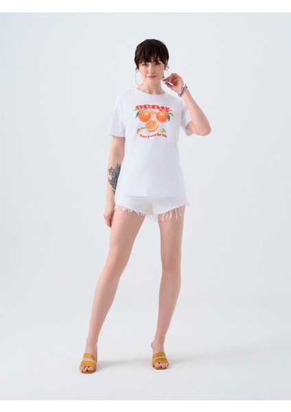 Regular Fit Kadın Tshirt K.kol