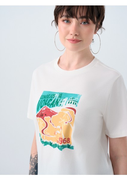 Regular Fit Kadın Tshirt K.kol