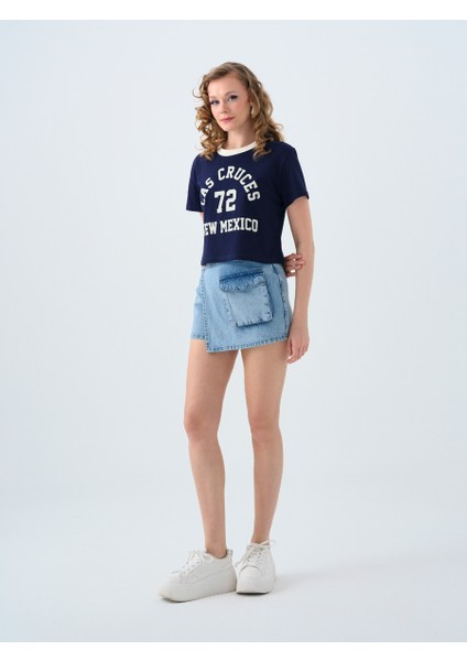 Regular Fit Kadın Şort Etek