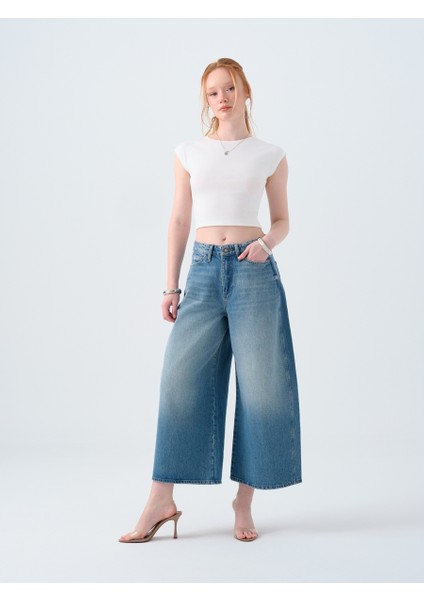 Horse Baggy Fit Kadın Pantolon