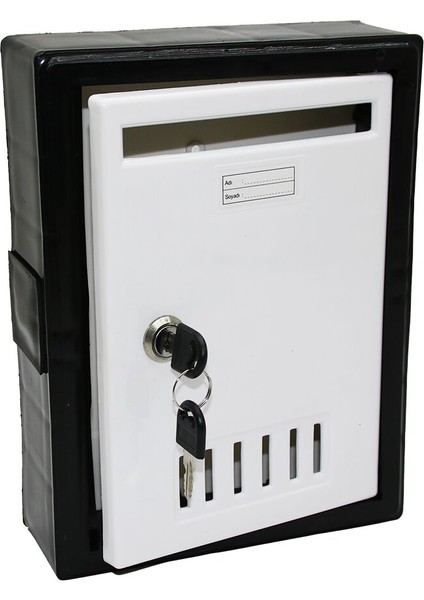 Plastik Siyah Posta Kutusu (5256)