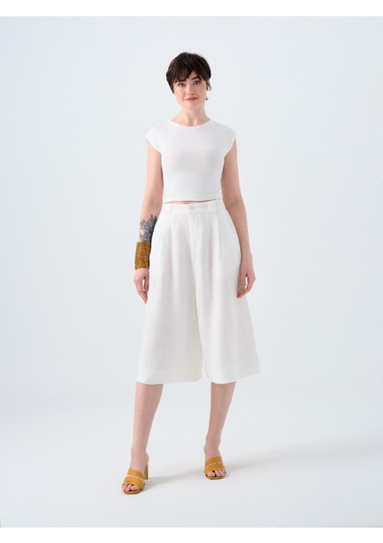 Culotte Fit Kadın Pantolon