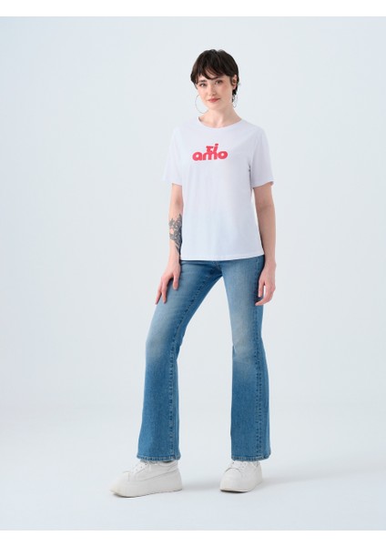 Regular Fit Kadın Tshirt K.kol