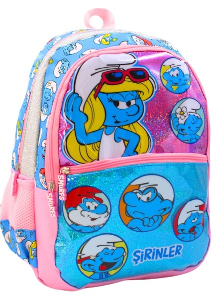 Şirinler Kız Çocuk Sırt Çantası - Smurfette Style