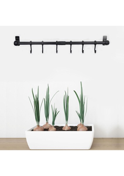 Duvara Monte Edilen 6 Kancalı Dekor Kaşıklık ve Kupa Askısı (5256) fiyatları