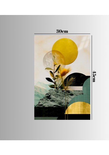 :temperli Cam Dikdörtgen Tablo, Cam Tablo, Uv Baskı, CTT024