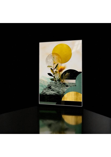 :temperli Cam Dikdörtgen Tablo, Cam Tablo, Uv Baskı, CTT024