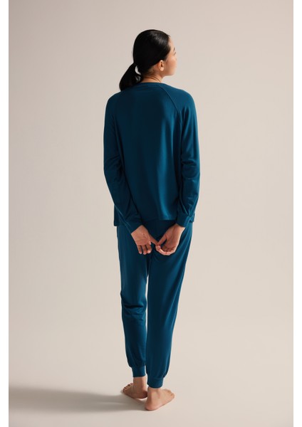 Kadın Modal Iki Iplik Cepli Pantolon fırsatları