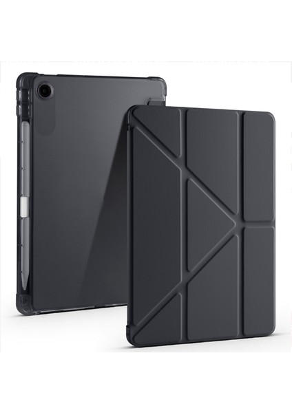 Lenovo Tab TB-311FU Uyumlu Kılıf – Kalem Bölmeli, Tri-Folding, Standlı Tablet Koruyucu