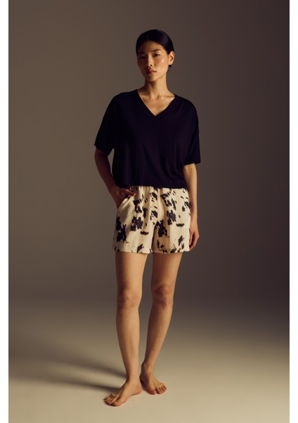 Kadın Modal Dokuma Cepli Şort fiyatları