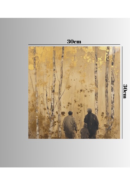 :temperli Cam Kare Tablo, Cam Tablo, Uv Baskı, CTT023