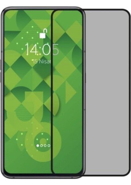 Xiaomi Redmi Note 9 Hayalet Cam Privacy Gizlilik Filitreli Kavisli Tam Kaplayan Ekran Koruyucu indirimleri