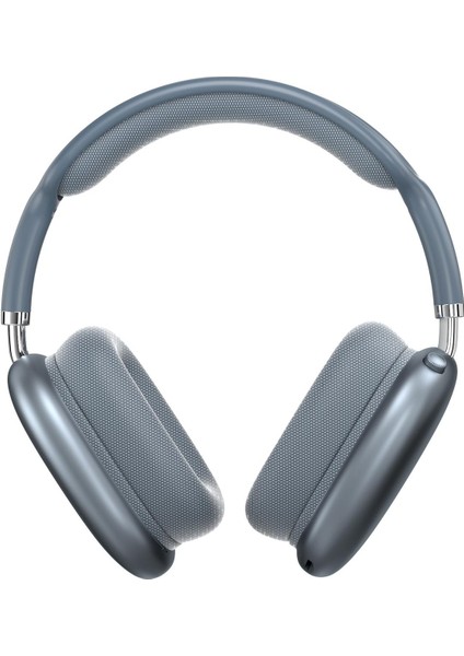 PBS229 Kablosuz Bluetooth Şarjlı Aux Tf Kart Girişli Kılıflı Kulak Üstü Kulaklık Mavi fiyatları
