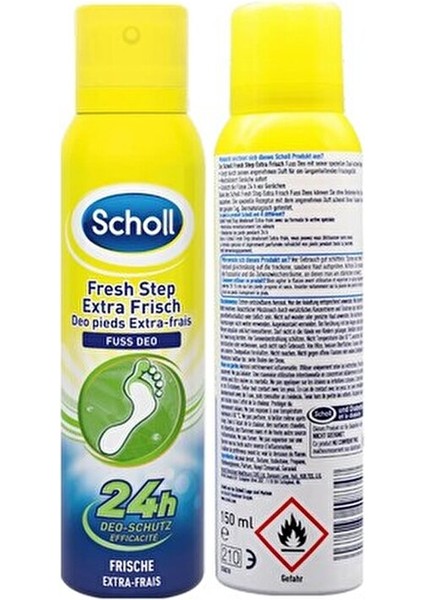 Ekstra Ferahlatıcı Ayak Deo 150 ml Nane Yağı ve Portakal Özlü Ferahlatıcı Etki fiyatları