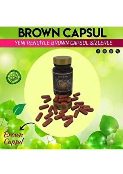 Jönx13 Brown Kapsül 30 Adet modelleri
