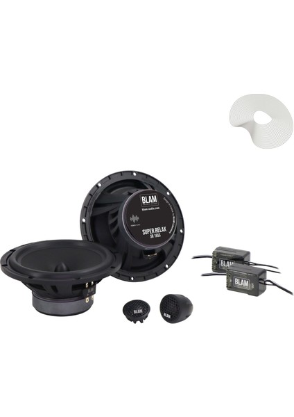 SR165S 2 Yollu Komponent Hoparlör Takımı