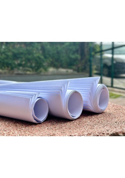 100X150 Ambalaj ve Çeyiz Paketleme Kağıdı 10 Adet Beyaz Kağıt (1,35KG) 1 Adet 100MT. Koli Bandı modelleri