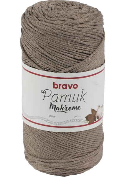 Pamuk Makrome Iplik 250 gr 240 Metre Koton (Renk Kodu: 303) Bej fiyatları
