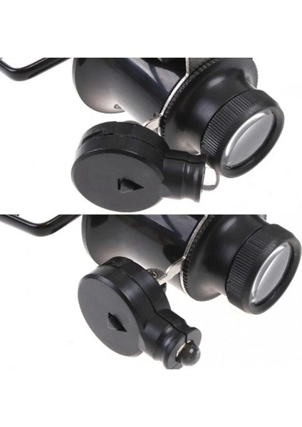 Gözlük Model Çıft LED Aydınlatma ,saat Onarımı Için Harika Büyüteç indirimleri