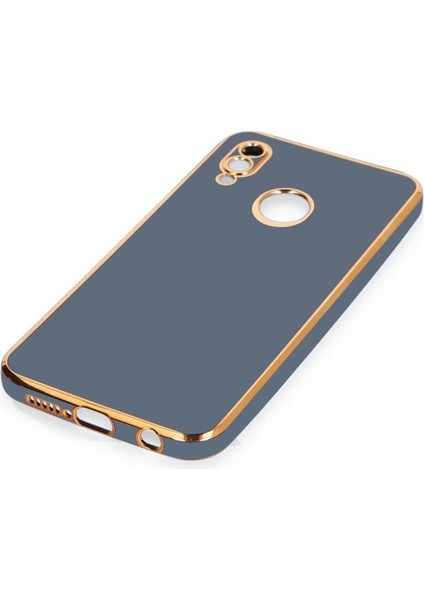 Huawei P20 Lite Kılıf Volet Silikon - MAVI-(5796) fiyatları
