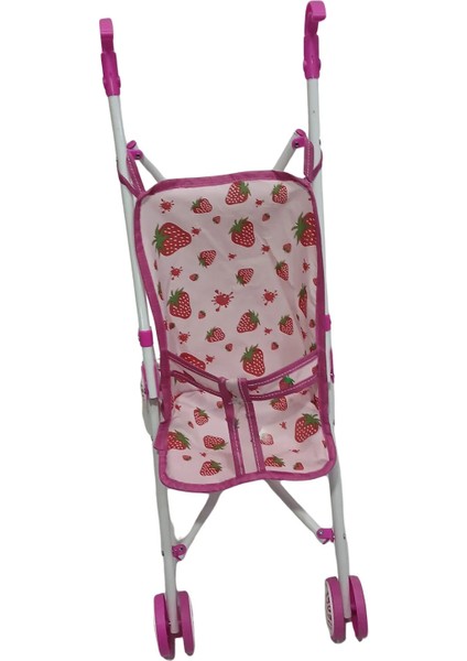 Çocuklar Için Katlanabilir Kaliteli Tatlı Minik Oyuncak Puset Pembe fiyatları