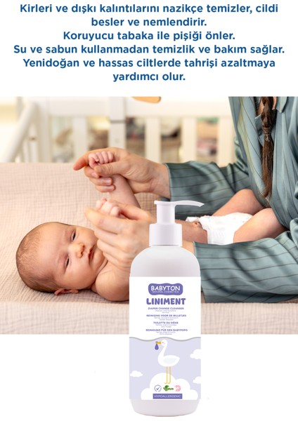 Liniment Bebek Bezi Değiştirme Temizleyici ve Pişik Önleyici 400 ml fırsatları