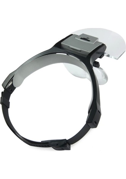 Lens Takmalı 5 Lenslı , LED Lambalı Şapka Tip Büyüteç modelleri