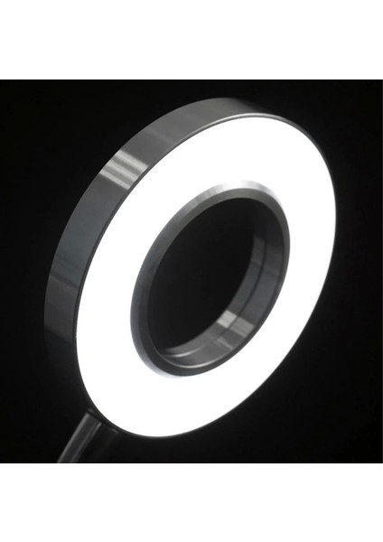 8x Büyütmeli Mandallı, USB Girişli Masa Lambalı, Okuma ve Güzellik Salon Için Büyüteç 2088A