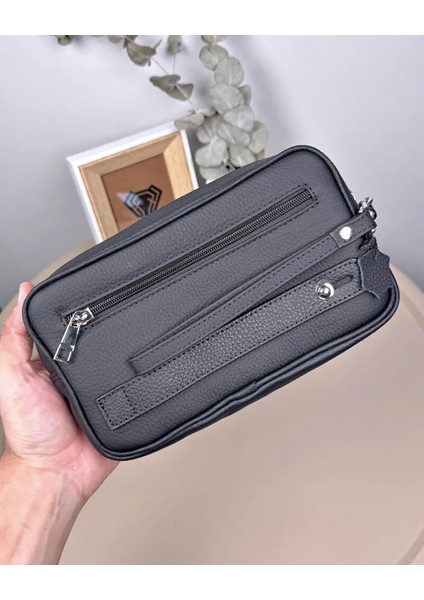 Hakiki Deri Mıknatıslı Fermuarlı Erkek El Çantası 2114 fırsatları