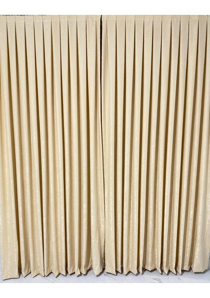 Fon Perde 2 Kanat 1/3 Sık Sık Pieli En 100 Boy 250 modelleri