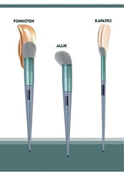 Rose Özel Keseli 13'lü Fırça Seti fiyatları