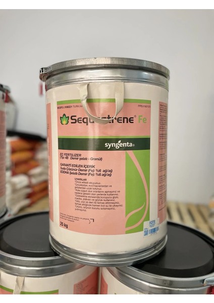 Sequestrene Fe 25 kg fiyatları