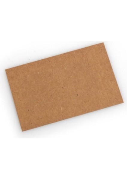 Boş Kartvizit Kraft 8.5x5.5 (90'lı) (0,12 Kg) fiyatları