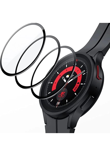 Samsung Galaxy Watch 4 42MM Polymer Nano Ekran Koruyucu - ŞEFFAF-(5796)