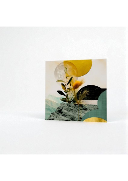 :temperli Cam Kare Tablo, Cam Tablo, Uv Baskı, CTT024