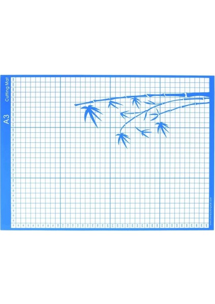 Yedek Kesme Matı Standart Kavrama Yapıştırıcı Mat ve Siluet Cameo Kesim Plotter Makinesi Için Ölçüm Izgarası, A3 (Yurt Dışından)
