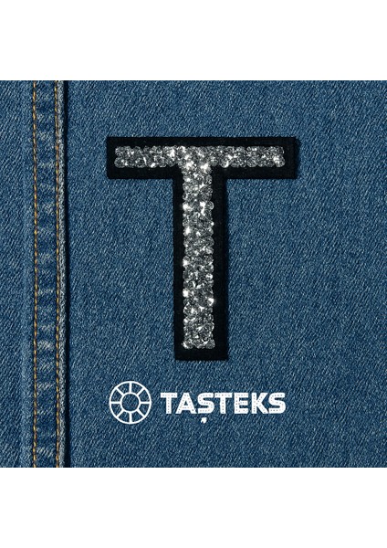 Taşlı Ütülenebilen Veya Sticker Olarak Kullanılabilen 6cm T Harfi fırsatları