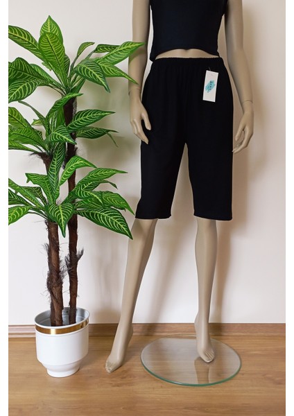 Unisex Siyah Düz Renk Kapri