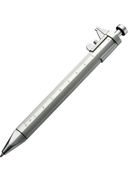 5 Adet Çok Fonksiyonlu 1.0mm Jel Mürekkep Kalem Sürmeli Kumpas Makaralı Tükenmez Kalem Kırtasiye Tükenmez Kalemler Mavi Mürekkep (Yurt Dışından)