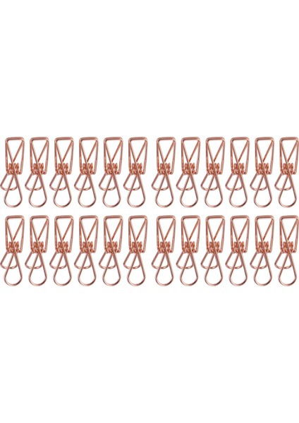 25'li Küçük Metal Klips Paketi - Çoklu Çamaşır Ipi Yardımcı Klipsler (Yurt Dışından)