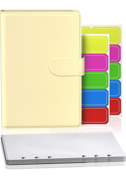 Nakit Zarflı Bütçe Dosyası - A6 Planlayıcı Cepleri - Bütçeleme Organizatörü Için Zarflar Sarı (Yurt Dışından)