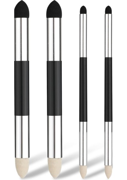 4 Paket Karıştırma Sünger Kalemler Çift Uçlu Yıkanabilir Sürtünme Fırçaları Kroki Öğrenci Sanatçılar Için Yeniden Kullanılabilir (Yurt Dışından)