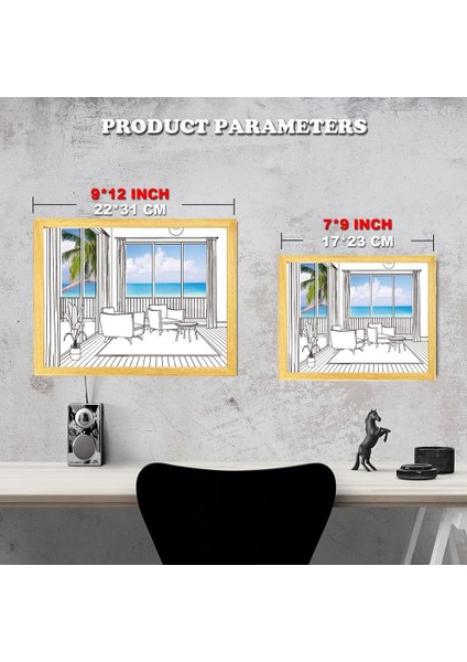Işık Boyama LED Gece Lambası Başucu Lambası Atmosfer Masa Lambası Duvar Dekor Yatak Odası Ev Dekorasyon Hediye A-Single-S (Yurt Dışından)